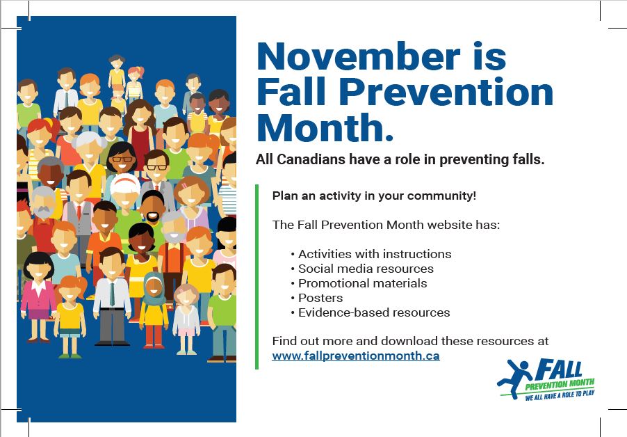 Fall Prevention Month Canada